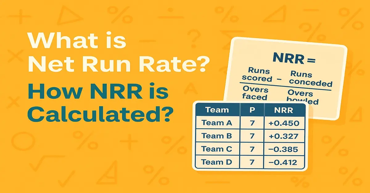 What is Net Run Rate? How NRR is Calculated?
