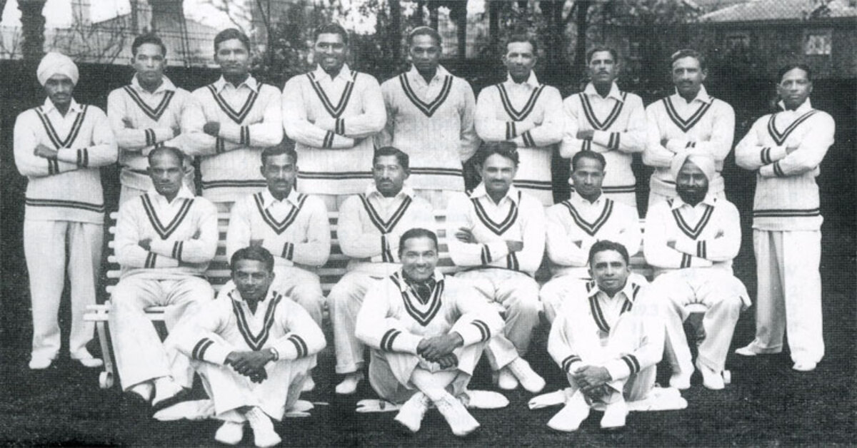 Indian Test Cricket team that toured England in the year 1932. Indian cricket history
