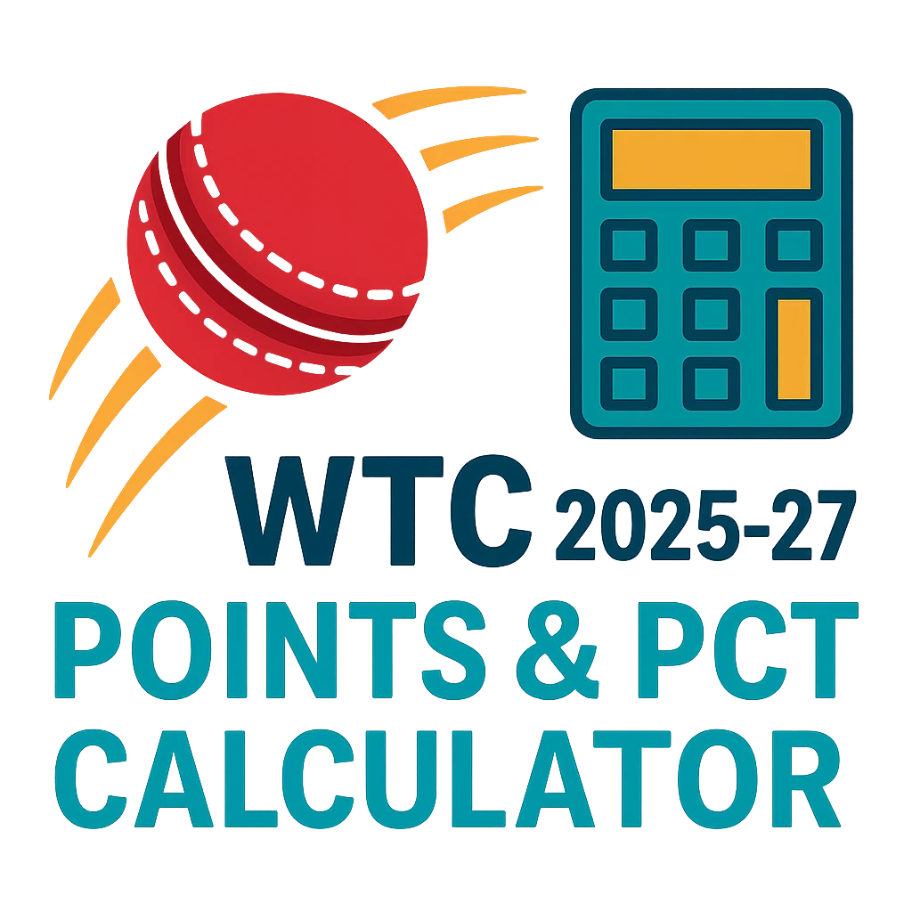 WTC25-27 Points & PCT Calculator