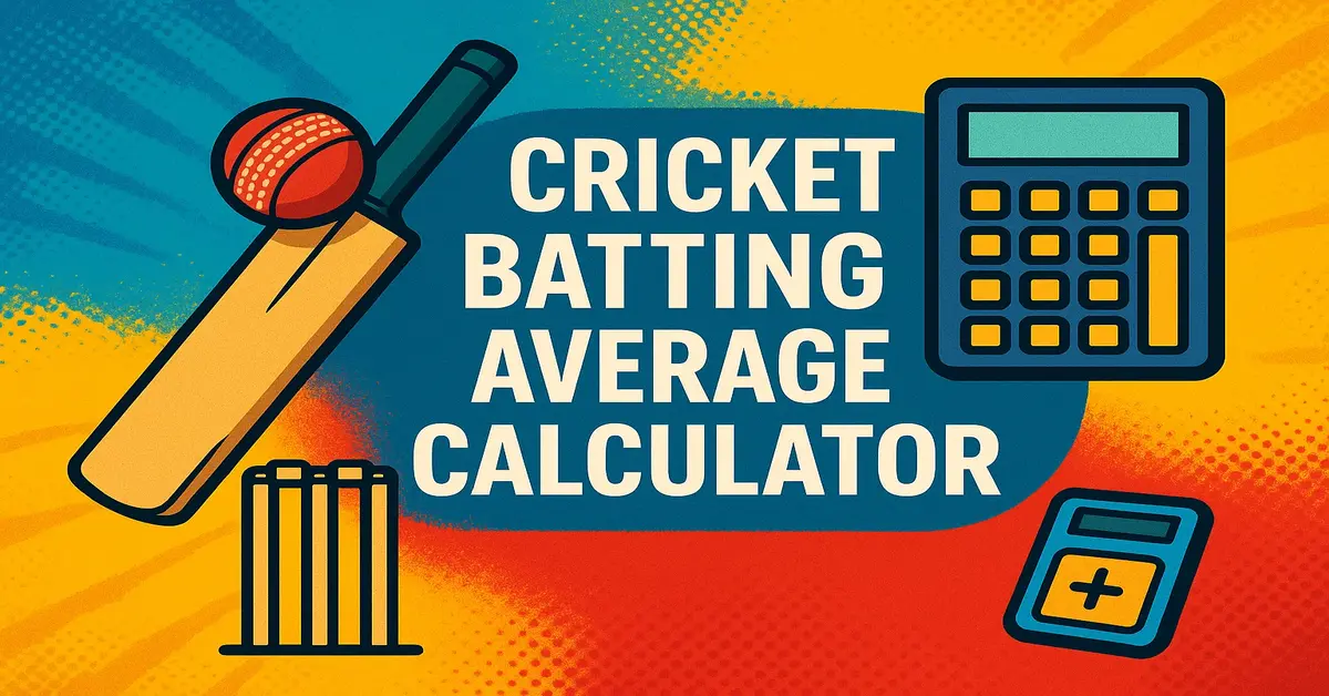 batting average calculator