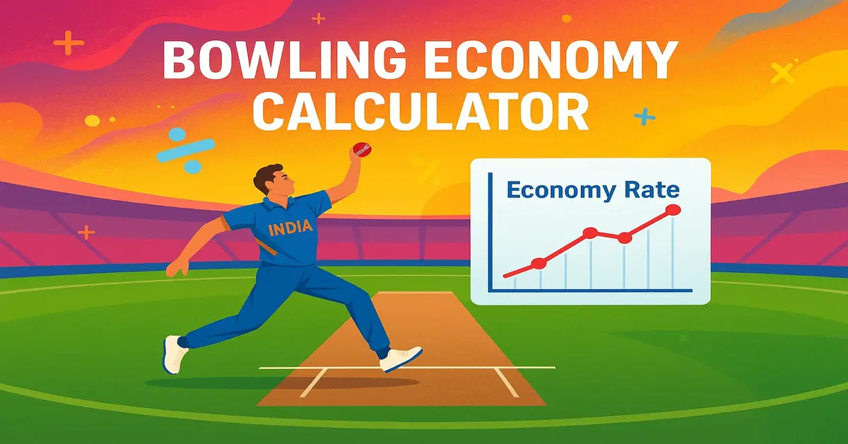 bowling economy calculator