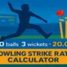 bowling strike rate calculator
