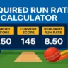 required run rate calculator